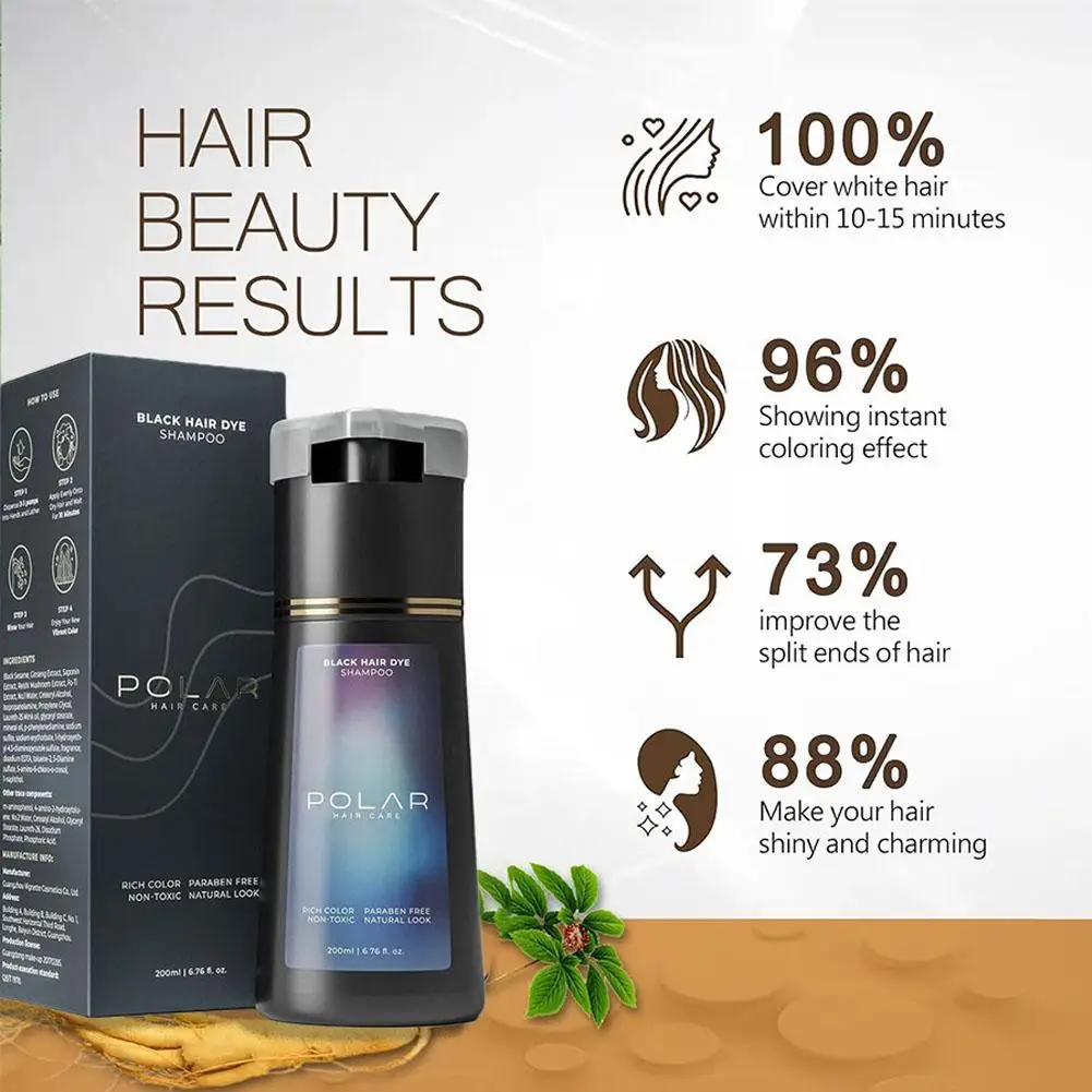 200ml Hair Dye Shampoo, Fast C - đánh giá và giá Hair Care Natural Ingredients