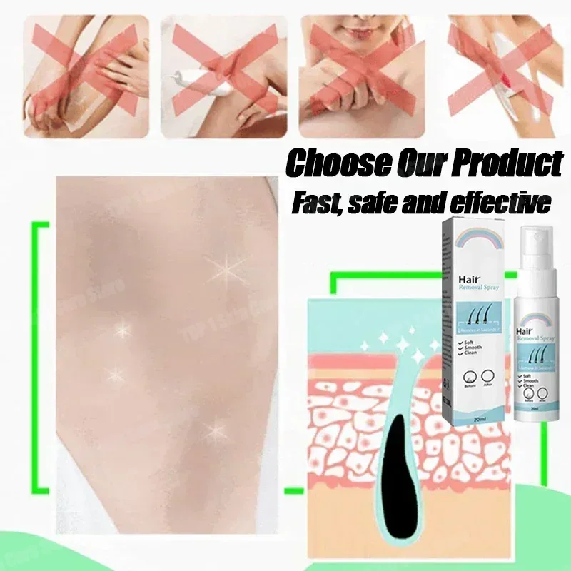 Hair Removal Spray Powerful Ha - đánh giá và giá Hair Care Korean Products