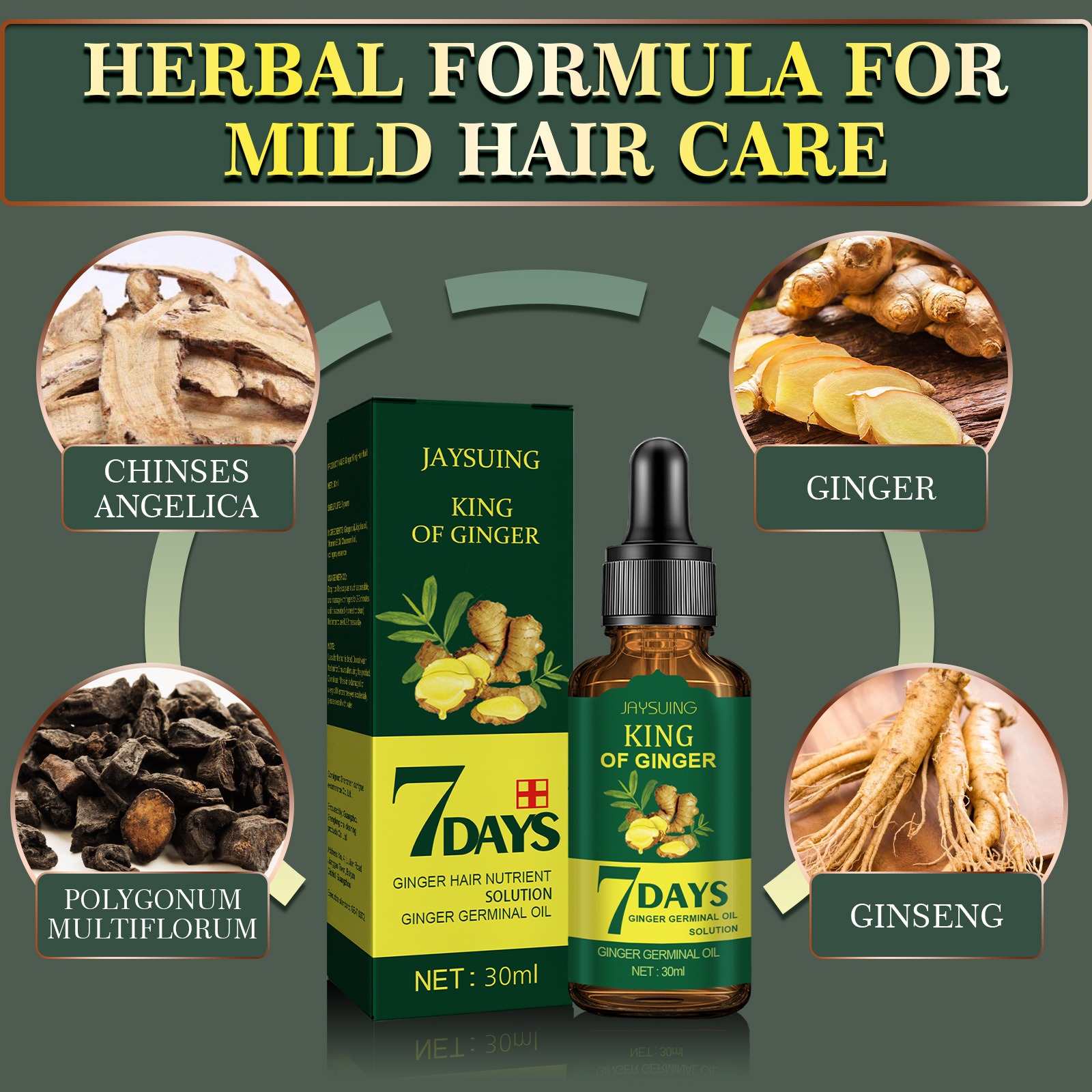 Ginger Hair Essence Anti Hair  - đánh giá và giá Hair Care Korean Products