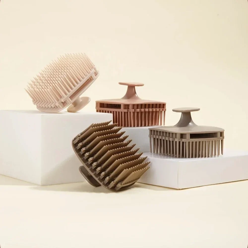Soft Silicone Scalp Massager S - đánh giá và giá Hair Care Dandruff