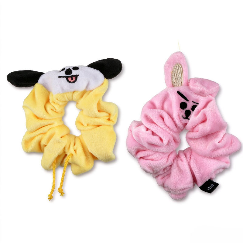 BT21 Cartoon Cute Plush Hair T - đánh giá và giá Hair Care Korean Products